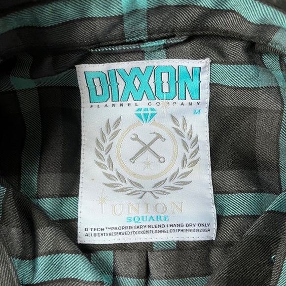 DIXXON Union Square long sleeve button down Women’s M Flannel - Picture 11 of 12